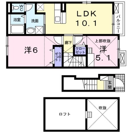 木乃花館の物件間取画像